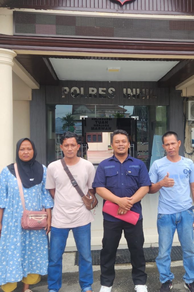 Diduga Dianiaya 6 Polisi Kemuning, JS Melapor ke Propam dan Reskrim Polres Inhil