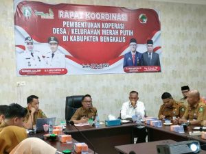 Pemkab Bengkalis Gesa Koperasi Merah Putih Jalankan Usaha
