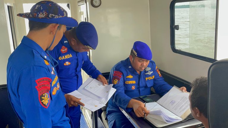 Satpolairud Polres Inhil Gelar Program JALUR, Cegah dan Ungkap Tindak Pidana di Perairan Maritim