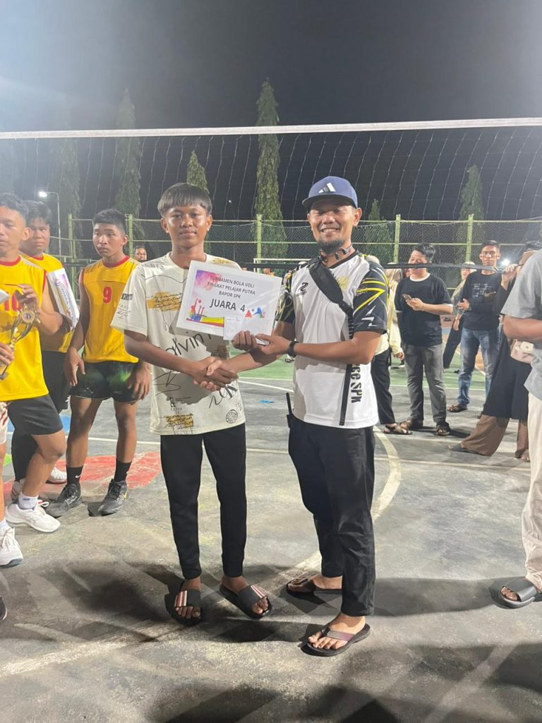 Turnamen BAPOR PT. Pertamina RU ll Production SPK Sebagai Pelopor Mempererat Hubungan Silaturahmi Antar Pelajar dan Masyarakat