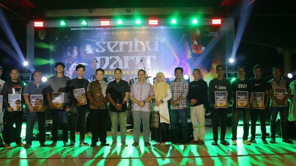 Bupati Indragiri Hilir Hadiri Penutupan Seribu Parit Creative Festival 2025 Melalui Kadis Parporabud Inhil