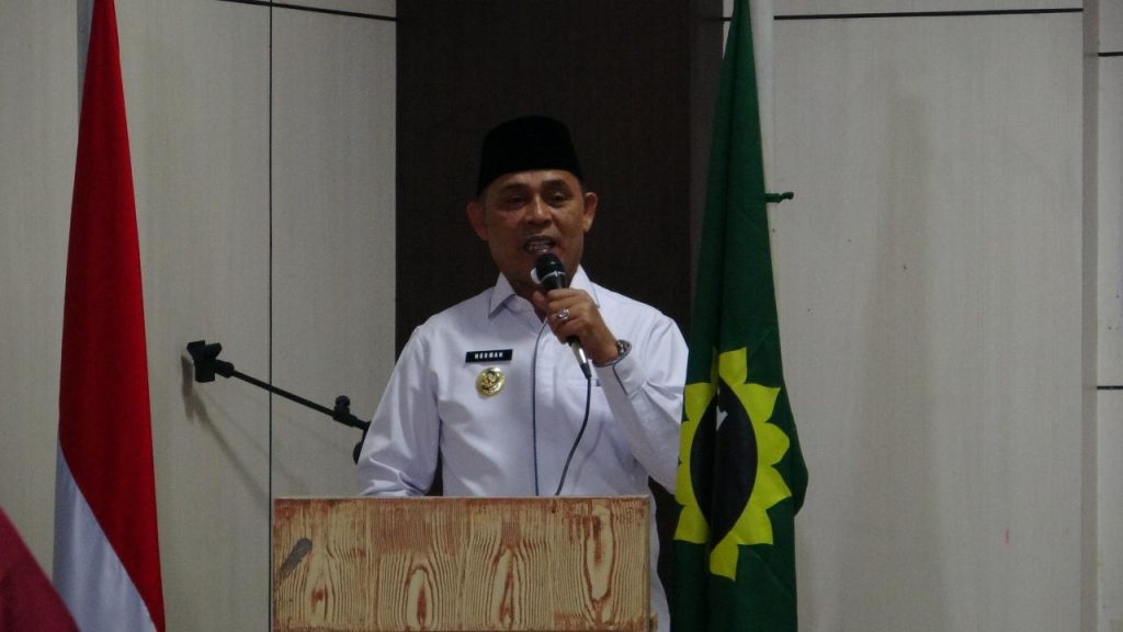 Bupati Inhil Hadiri Pembekalan Dai dan Daiyah Tingkat SLTP Sederajat