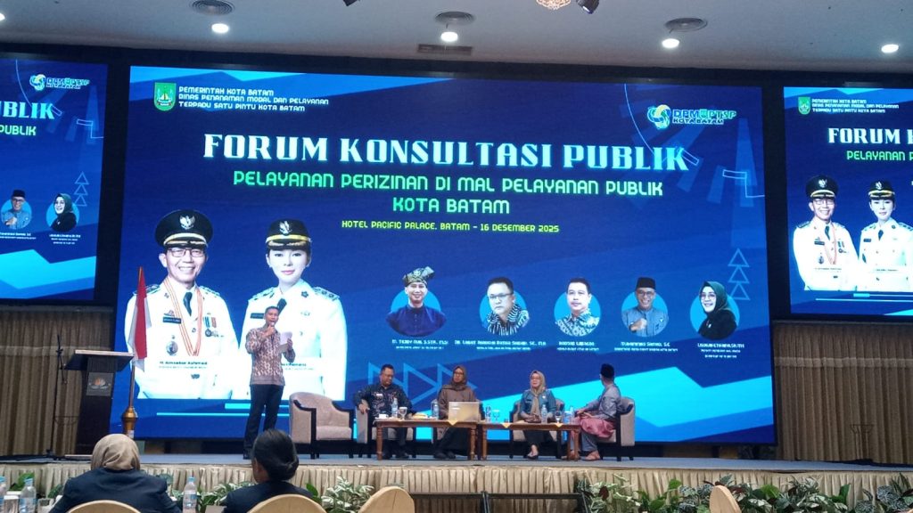 DPMPTSP Kota Batam Gelar Forum Komunikasi Publik Dorong Penguatan Pelayanan Perizinan Lebih Baik