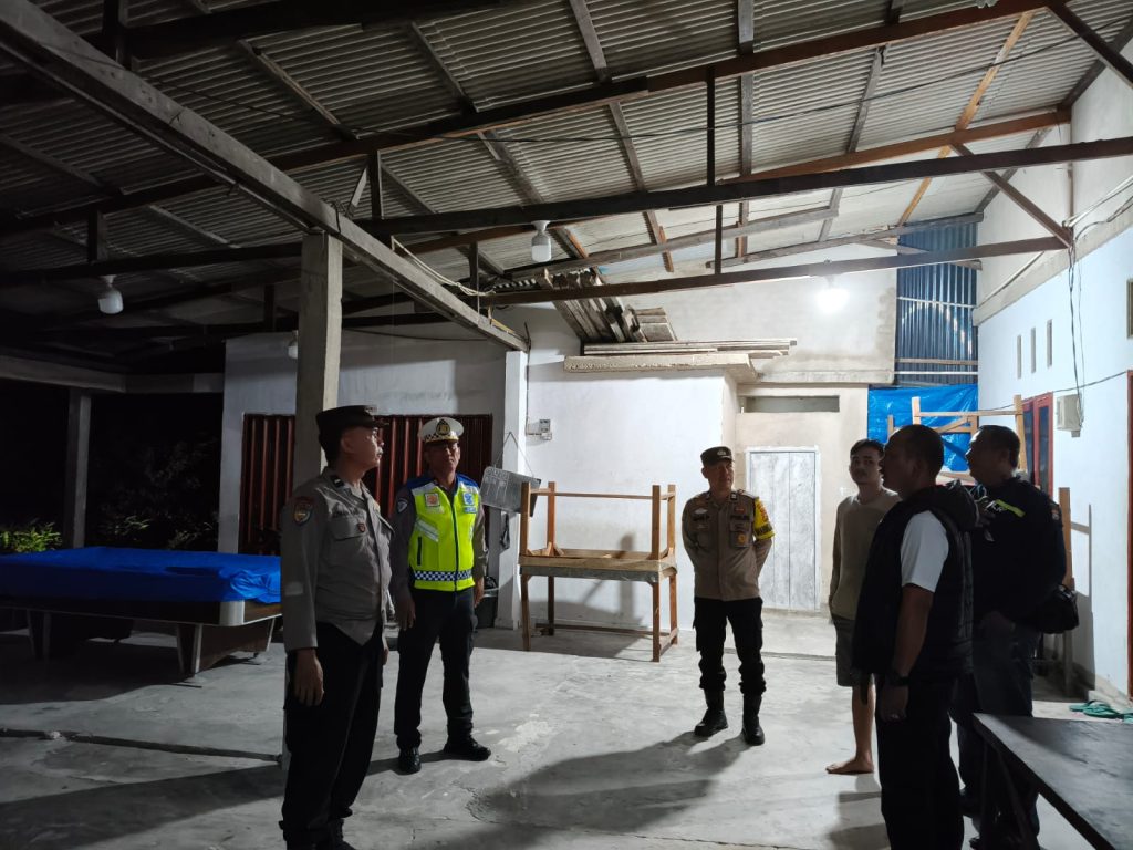 Polsek Tualang Lakukan Patroli Dialogis di Pinang Sebatang Timur