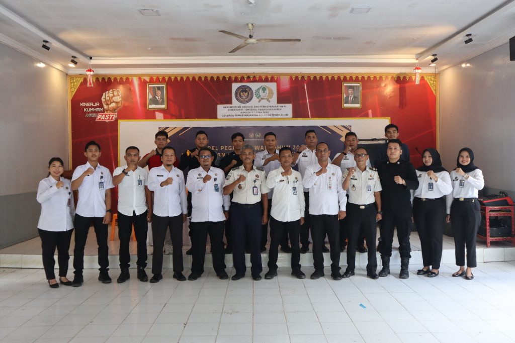 Uji Urine Menyeluruh, Lapas Tembilahan Teguhkan Lingkungan Kondusif