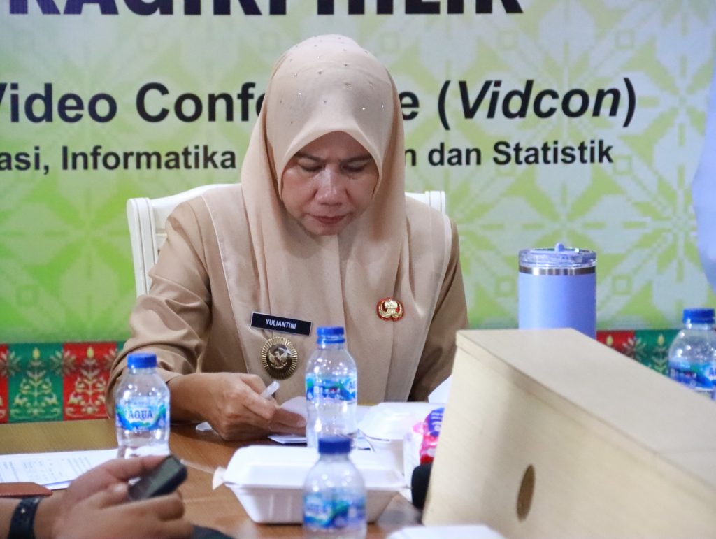 Wakil Bupati Yuliantini Ikuti Rakor Pengendalian Inflasi Daerah Tahun 2026