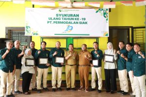 Sekretaris Daerah Kabupaten Siak Mahadar menghadiri HUT PT. Permodalan Siak (Persi) ke-19