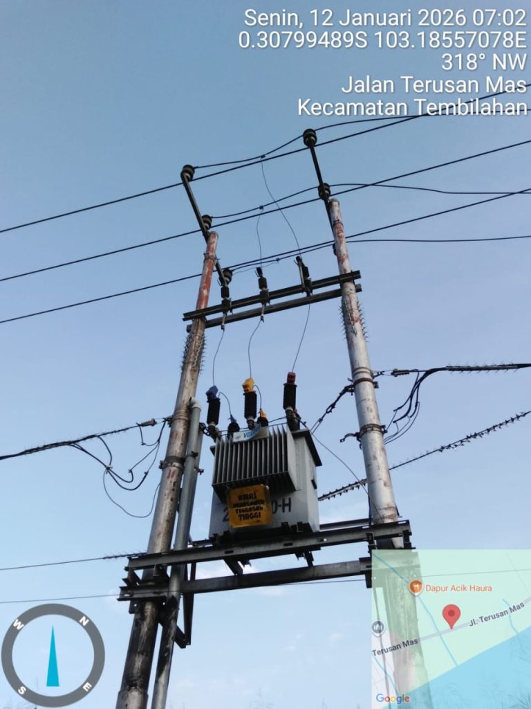 Kabel Trafo Dicuri, Listrik Warga Parit 17 Tembilahan Sempat Padam
