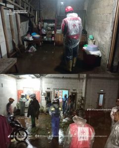 Banjir Rendam Permukiman di Desa Wanayasa kab Banjarnegara, 9 Rumah Terdampak