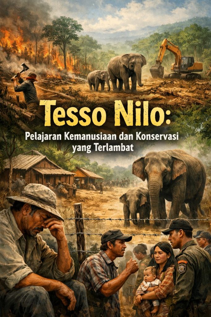 Tesso Nilo: Pelajaran Kemanusiaan dan Konservasi yang Terlambat