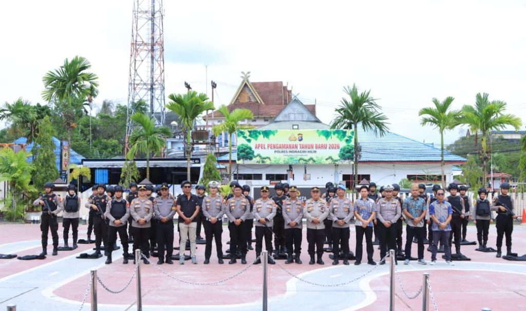 Kapolres Inhil Pimpin Apel Pelepasan Tim Raga untuk Pelatihan di SPN Polda Riau