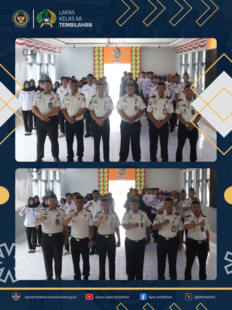 Lapas Tembilahan Laksanakan Penandatanganan Komitmen Bersama Langkah Awal Pembangunan Zona Integritas