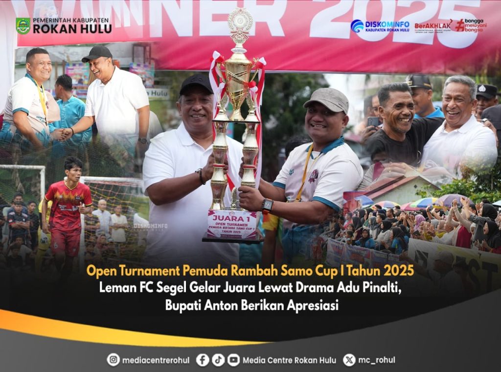Leman FC Segel Gelar Juara Lewat Drama Adu Pinalti, Bupati Anton Berikan Apresias 06 Februari 2026″
