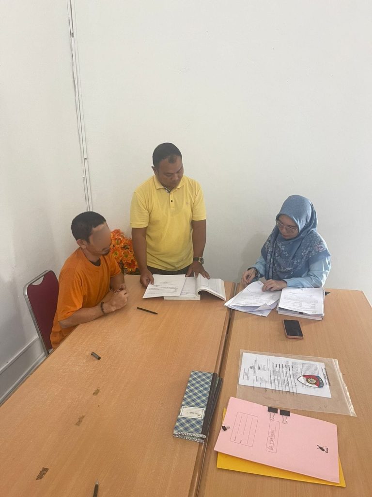 Polsek Tualang Limpahkan Perkara Persetubuhan Anak ke Kejari Siak