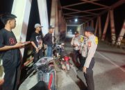 Polsek Tempuling Laksanakan Blue Light Patroli, Situasi Kamtibmas Aman dan Kondusif