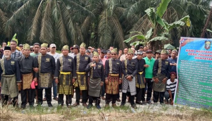 Masyarakat Adat Desa Pagaran Tapah Sampaikan Pernyataan Sikap ke PTPN IV Regional III, Tuntut Pengembalian Tanah. UlayatSelasa 17 Februari 2026