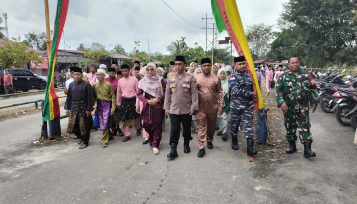 Polsek Tualang Amankan Tradisi Mandi Belimau, Perkuat Sinergi Jelang Ramadan