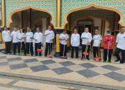 Sambut Ramadhan, Lapas Tembilahan Gotong Royong Bersihkan Masjid Miftahul Jannah
