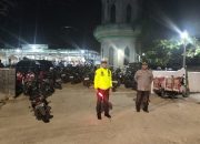 Antisipasi Gangguan Kamtibmas, Polsek Tualang Patroli Masjid Saat Tarawih