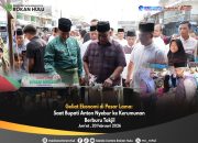 Geliat Ekonomi di Pasar Lama: Saat Bupati Anton Nyebur ke Kerumunan Berburu Takjil 26 Februari 2026 “