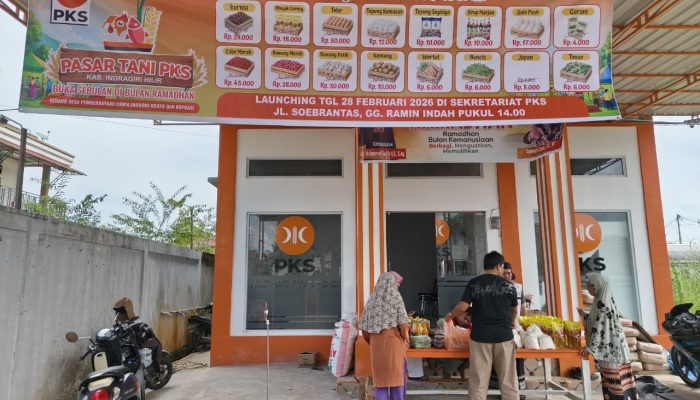 Gelar Bazar Sembako Murah untuk Masyarakat Indragiri Hilir, 2 Bidang Berkolaborasi Sebagai Bentuk Komitmen PKS Inhil Hadir Untuk Masyarakat