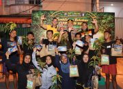 Lomba Lari Fun Night 100 Meter 2026, Polres Indragiri Hilir Ajak Generasi Muda Jauhi Balap Liar