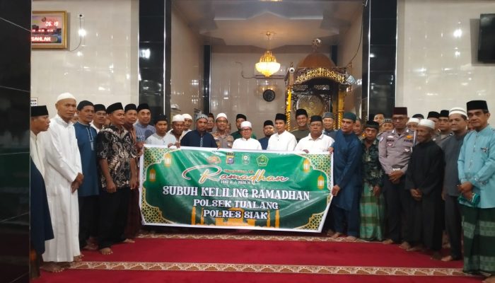 Dari Masjid ke Masyarakat, Kapolsek Tualang Perkuat Sinergi Jaga Keamanan