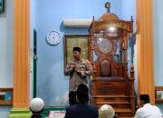 Polsek Tualang Sosialisasikan Lomba Dai Cilik Green Policing Usai Subuh Keliling di Perawang Barat