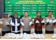Polda Riau Ungkap Peredaran Narkotika Terbesar, Sita Heroin Senilai Rp68 Miliar