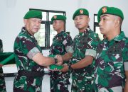 Kodim 0314/Inhil Gelar Korps Raport, Tiga Personel Resmi Pindah Satuan