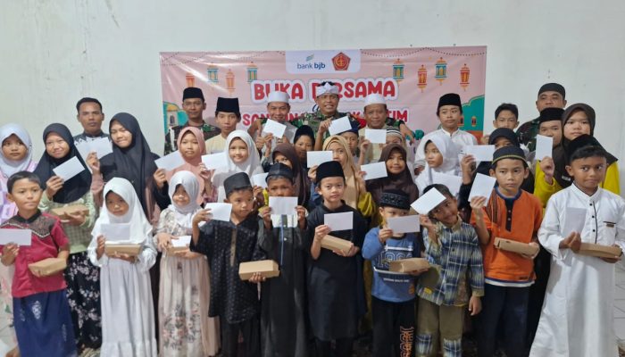 Sub Kogartap 0606/Bogor Gelar Buka Puasa Bersama dan Santuni Anak Yatim