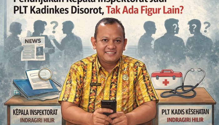 Penunjukan Kepala Inspektorat Jadi PLT Kadinkes Disorot, Tak Ada Figur Lain?