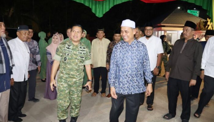 Bupati H. Herman Sambut Kunjungan Pangdam XIX/Tuanku Tambusai dan Danrem 031/Wira Bima Ke Inhil