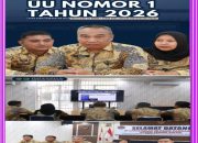 Lapas Pasir Pengaraian Ikuti Sosialisasi UU Nomor 1 Tahun 2026 tentang Penyesuaian Pidan