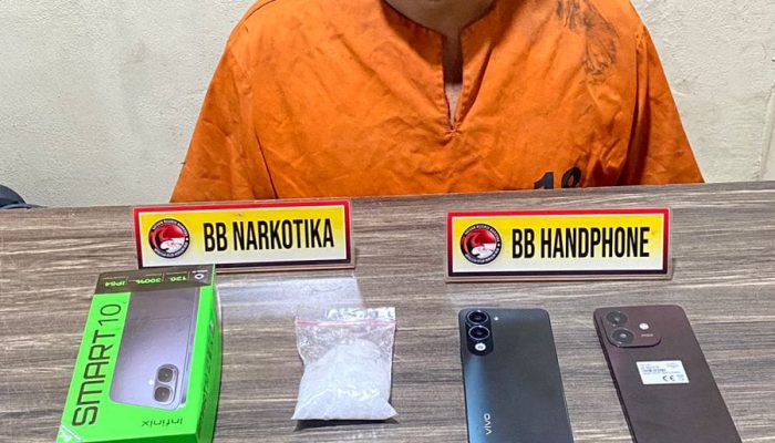 Satresnarkoba Polres Inhil Ungkap Kasus Peredaran Sabu, Amankan 60 Gram Barang Bukti