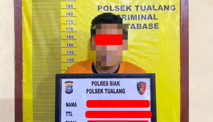 Polsek Tualang Ungkap Pelaku Penyebaran Konten Asusila dan Pemerasan Lewat Sosial Media