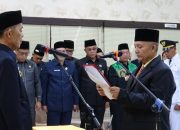 Bupati Inhil Herman Lantik 48 Pejabat, Penataan OPD Baru Dipacu Percepat Layanan Publik.