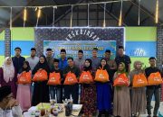 KNPI Inhil Gelar Buka Puasa Bersama OKP dan Organisasi Cipayung Plus, Sekaligus Serahkan Bantuan Sembako