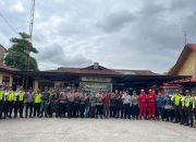 Polsek Tualang Gelar Apel Kesiapsiagaan Pengamanan Pawai Takbir Idul Fitri 1447 H