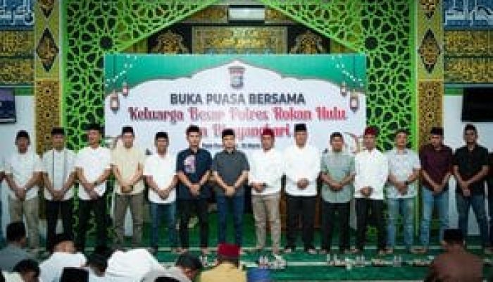 Pererat Silaturahmi di Bulan Ramadan, Polres Rokan Hulu Gelar Buka Puasa Bersama Keluarga Besar dan Bhayangkari