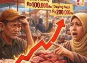 Harga Ayam Tembus Rp100 Ribu, Daging Rp200 Ribu: Warga Inhil Menjerit Jelang Idul Fitri