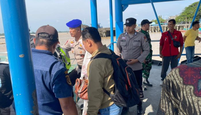 Pengamanan Keberangkatan Kapal di Pelindo Tembilahan Berjalan Aman dan Kondusif
