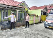 Polsek Tualang Intensifkan Patroli Pemukiman Warga yang Ditinggal Mudik