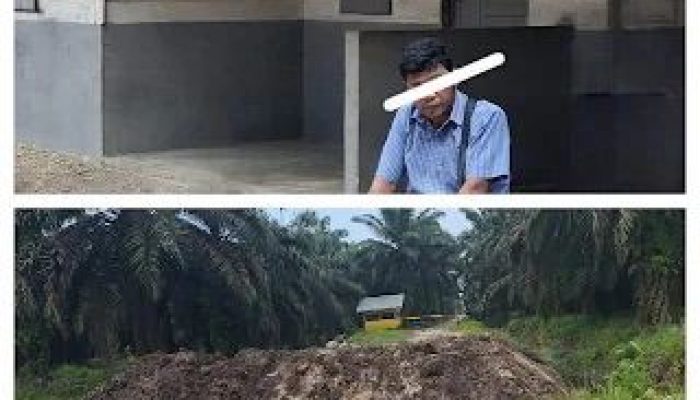 Diduga Tantang Negara, Gindo Naibaho Buat “Parit Gajah” di Lahan Sitaan Negara
