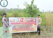 “Polsek Rambah Pastikan Wilayah Hukum Bebas Titik Api Lewat Patroli Rutin
