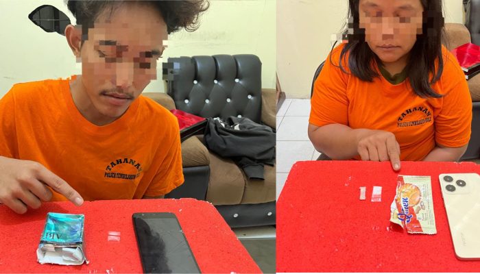 Polsek Tembilahan Hulu Ungkap Kasus Penyalahgunaan Narkotika, Dua Pelaku Diamankan
