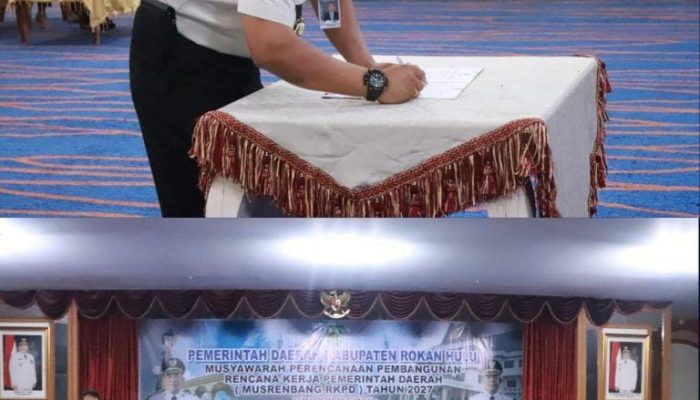Daerah Rohul Sinergitas Lapas Kelas IIB Pasir Pengaraian Dukung Program Pembangunan dwlam Musrenbang RKPD