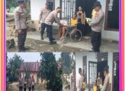 Menyusuri Tepian Sungai Rokan, Polsek Ujungbatu Hadirkan Harapan Lewat Program JALUR untuk Warga Terpencil