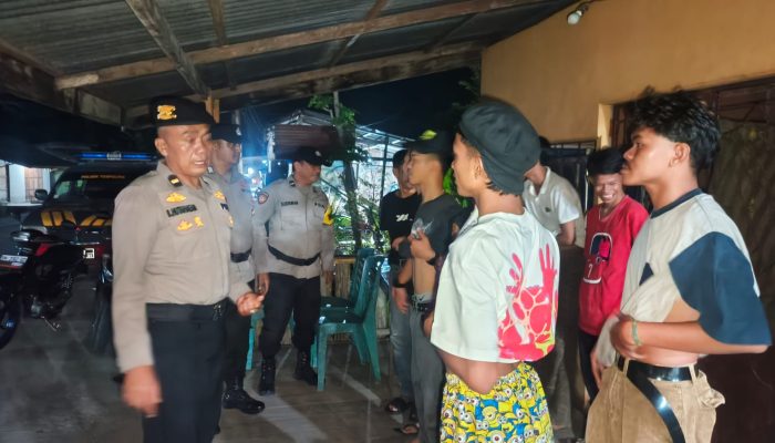 Polsek Tempuling Intensifkan Patroli KRYD, Situasi Kamtibmas Tetap Kondusif