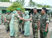 Kodim 0314/Inhil Gelar Upacara Korps Raport Kenaikan Pangkat Periode 1 April 2026